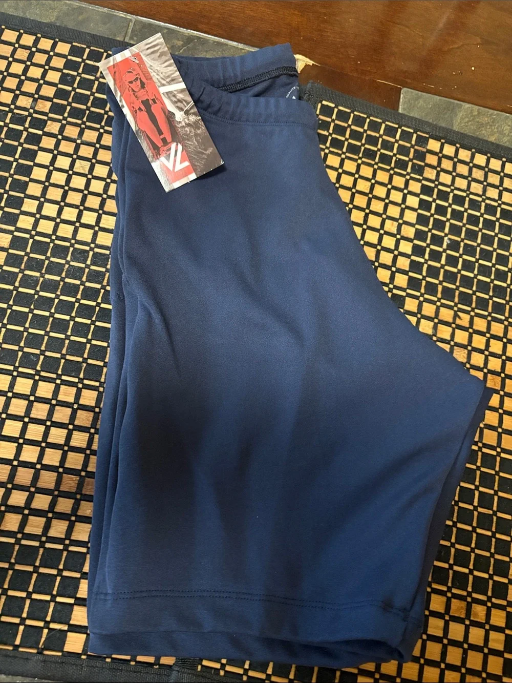 Men's Navy Compression Shorts